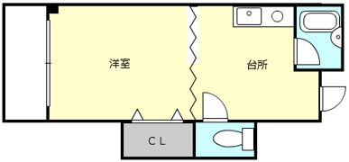 プチプルージュの間取り画像