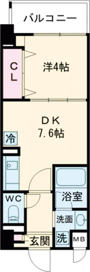 Shamrock・N（シャムロック・エヌ）の間取り画像