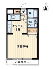 フラワーマンションの間取り画像
