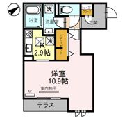 ウィステリア岡山手の間取り画像