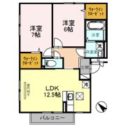 アクシス B棟の間取り画像