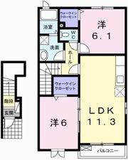 シルフィードの間取り画像