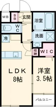 St．Residence七道（セントレジデンス）の間取り画像