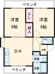 ルミウス北鳥生1の間取り画像