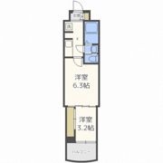 セレニテ梅田ルフレの間取り画像