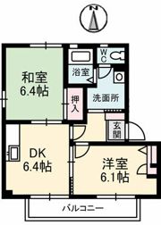 フレスコK A棟の間取り画像
