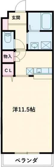 キャロットの間取り画像