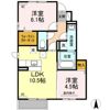 スクエア古川 B棟の間取り画像