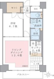 Brillia ist 東雲キャナルコートの間取り画像