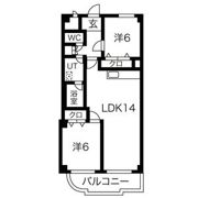 ローズシティの間取り画像