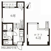 ハーモニーテラス木之免町Ⅱの間取り画像