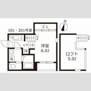 ハーモニーテラス伝馬町の間取り画像
