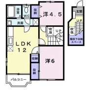 ベルサージュNAGASUの間取り画像