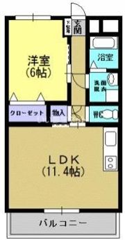 ユーミーベイブリッジの間取り画像