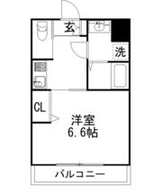 パラシアⅡの間取り画像