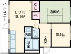 菅原三和マンションの間取り画像