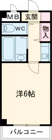 コーポ三和新大宮Ⅱ号館の間取り画像