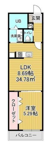 BR道表の間取り画像