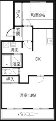 サラグレース川内の間取り画像