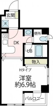 ピアレジアオヤマVの間取り画像