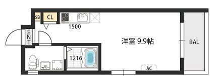 マーヴェリック堺東の間取り画像