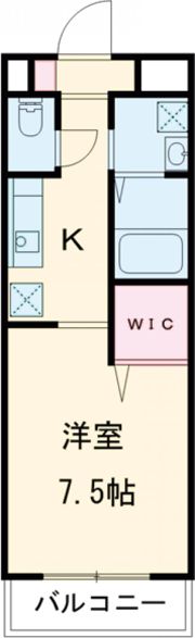 salice柳町(サリチェ）の間取り画像