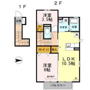 Dーroom新田後の間取り画像