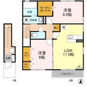 ピア･アベニュー Aの間取り画像