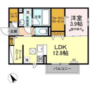 ソッリーゾ Bの間取り画像