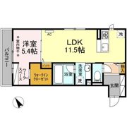 ソッリーゾ Bの間取り画像
