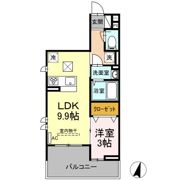 セジュール AOBA ボヌールの間取り画像