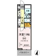 セジュール AOBA ボヌールの間取り画像