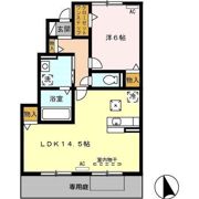 セジュール三松 Bの間取り画像