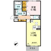 メゾンヴィラ栗東の間取り画像