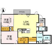 ハーク セゾンの間取り画像
