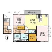 ハーク セゾンの間取り画像
