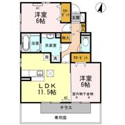 ソレイユⅠの間取り画像