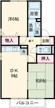 グリーンハイツの間取り画像