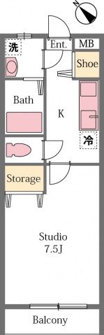 モンペラの間取り画像