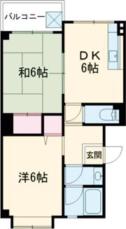 コーポ湯浅の間取り画像
