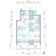 プレイス知事公館前(旧:プレシス知事公館前WEST)の間取り画像