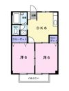 シティハイツグリーンBの間取り画像