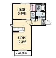 シャーメゾン桜の間取り画像