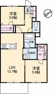 ドルモベーネの間取り画像