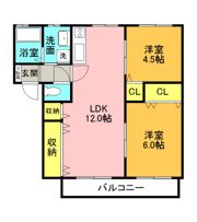 アネックスみやびの間取り画像