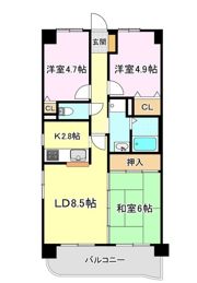 ネオハイツ並木Ⅱの間取り画像