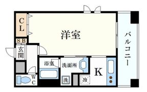 プレジール三ノ宮の間取り画像