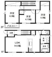 パンセの間取り画像