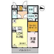 サンテラス吹上の間取り画像
