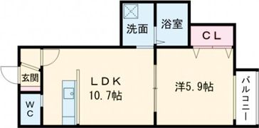 デイトナの間取り画像